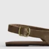 Ballerina’s met slingback-platte schoenen
