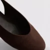 Ballerina’s met slingback-platte schoenen