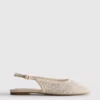 Ballerina's met strass en slingback