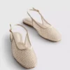 Ballerina's met strass en slingback