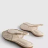 Ballerina's met strass en slingback