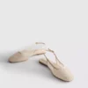 Ballerina's met strass en slingback
