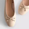 Ballerina's platte schoenen van kunstleer