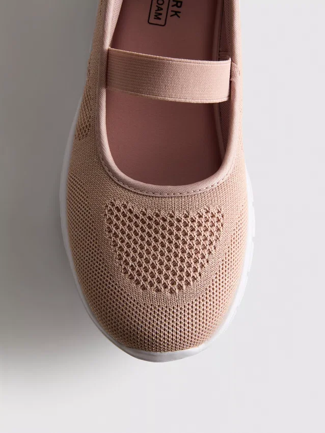 Ballerina-sneakers om aan te trekken