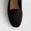 Balletplatte schoenen met uitsnijdingen