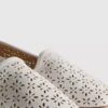 Balletplatte schoenen met uitsnijdingen