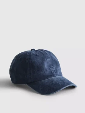 Baseballpet met acid wash-effect