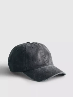 Baseballpet met acid wash-effect