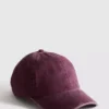 Baseballpet met acid wash-effect