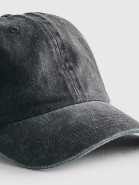 Baseballpet met acid wash-effect