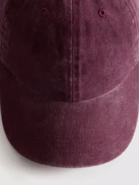 Baseballpet met acid wash-effect