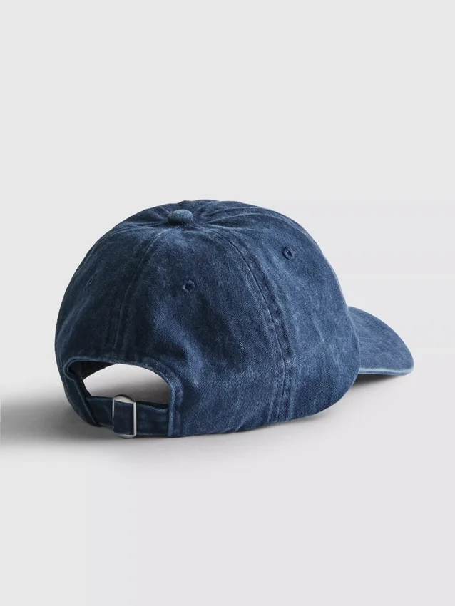 Baseballpet met acid wash-effect