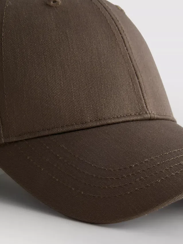 Baseballpet met kleurblokken
