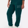 Bedrukte joggingbroek met omgeslagen boorden