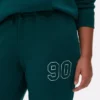 Bedrukte joggingbroek met omgeslagen boorden