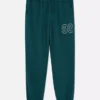 Bedrukte joggingbroek met omgeslagen boorden