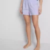 Bedrukte katoenen pyjama-shorts