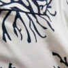 Bedrukte koraalkleurige mini-chemise