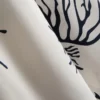Bedrukte koraalkleurige mini-chemise