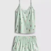 Bedrukte korte pyjama's