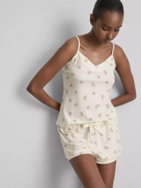 Bedrukte korte pyjama’s