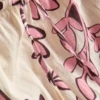 Bedrukte strandbroek met wijde pijpen