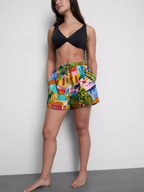 Bedrukte strandshorts