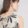 Bedrukte tanktop van katoenmix