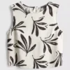 Bedrukte tanktop van katoenmix