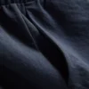 Bermudashort met relaxte textuur