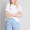 Bermudashort van katoenen denim