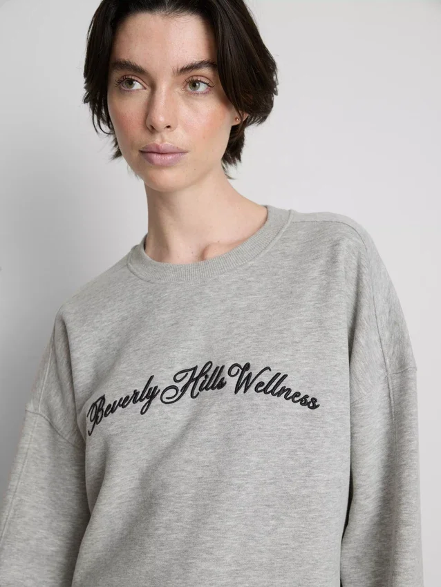 Beverly Hills-sweatshirt met hoog katoengehalte