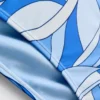 Bikinibroekje met abstracte wervelmotieven