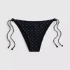 Bikinibroekje met print en strik aan de zijkant