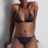 Bikinibroekje met strass-steentjes