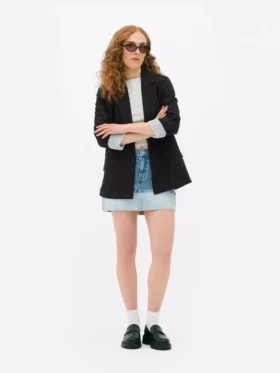 Blazer met relaxte pasvorm