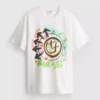 Blink 182 katoenen T-shirt met logo in relaxte pasvorm