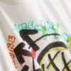 Blink 182 katoenen T-shirt met logo in relaxte pasvorm