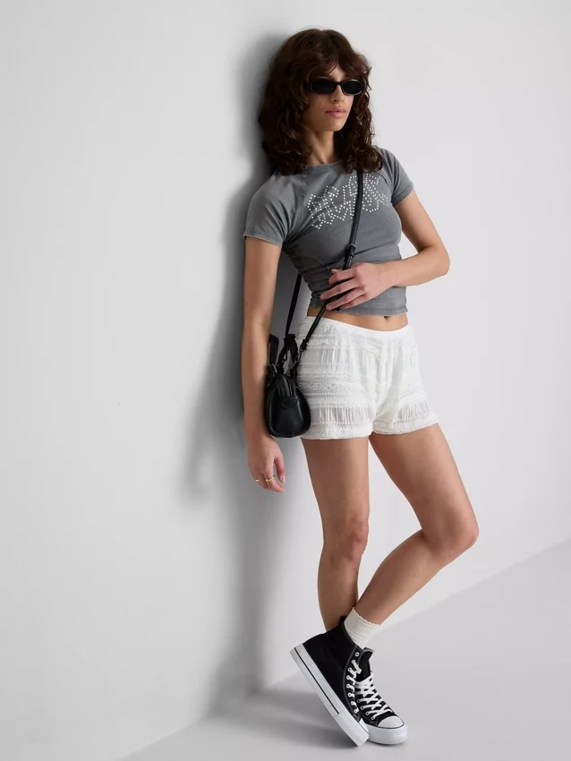 Bloomershort met ruches