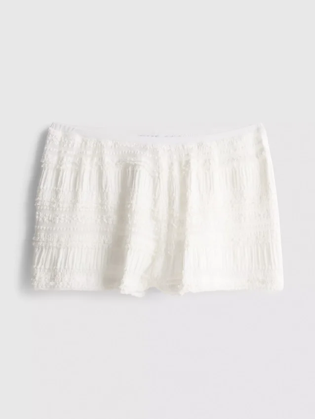 Bloomershort met ruches