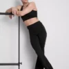 Bodysculpt performance legging met hoge taille en uitlopende pijpen