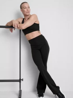 Bodysculpt performance legging met hoge taille en uitlopende pijpen