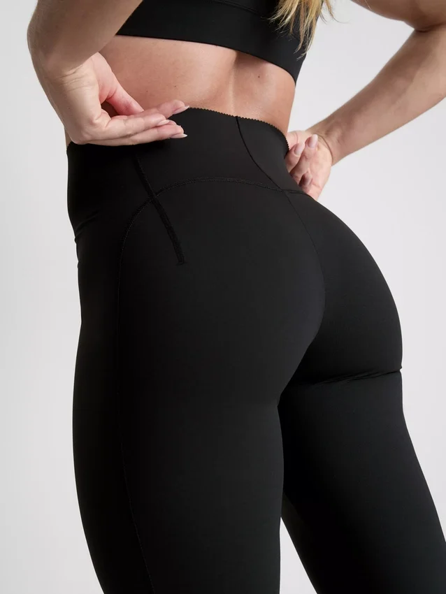 Bodysculpt performance legging met hoge taille en uitlopende pijpen