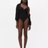 Bodysuit met uitgesneden string