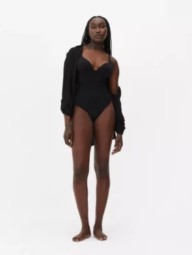 Bodysuit met uitgesneden string