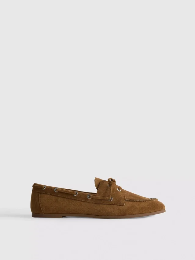 Bootschoenen met veters