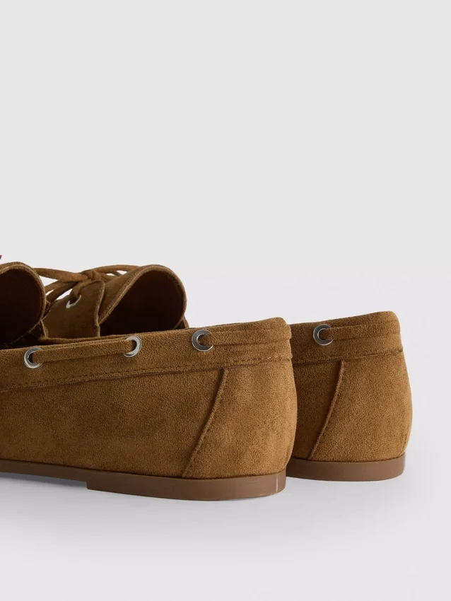 Bootschoenen met veters