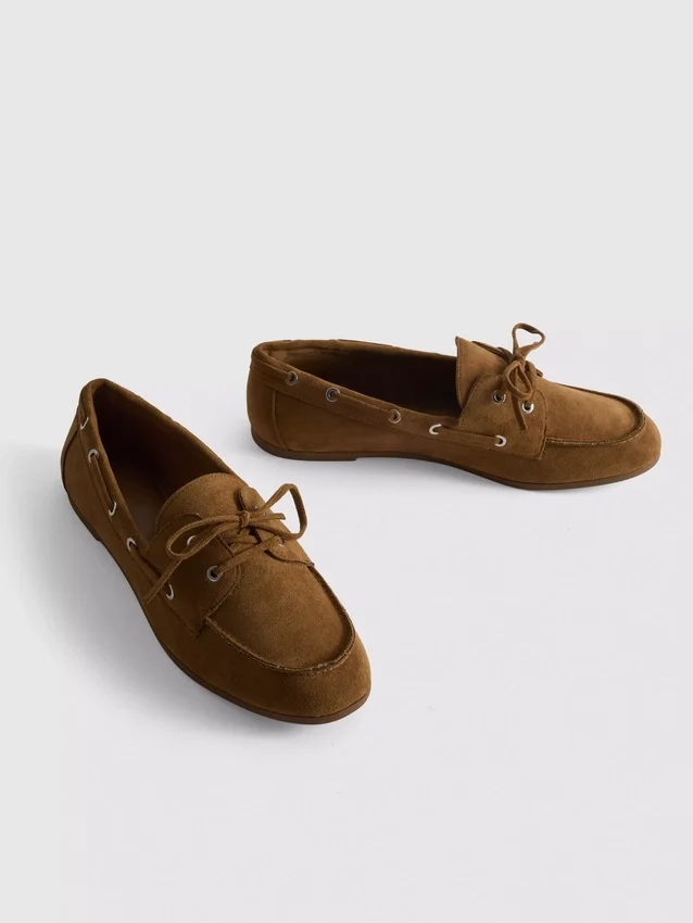 Bootschoenen met veters