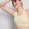 Boterzachte crop top met bandjes