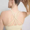 Boterzachte crop top met bandjes